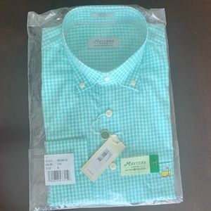 Masters Peter Millar shirts Medium 2018 NWT